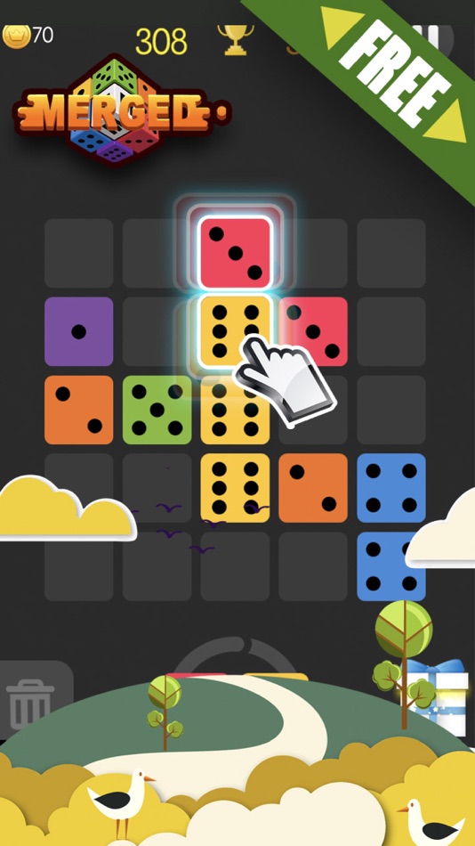 #4. Dominoes Block Puzzle (iOS) 由: 宇亮 闫