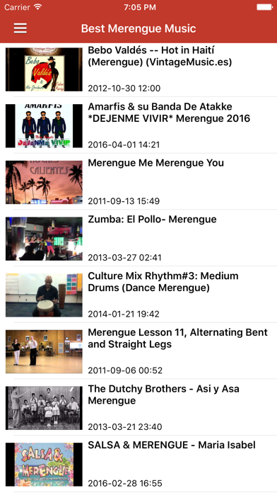Salsa Music Spanish Songs Free & Bachata  Merengue iPhone screenshot 4 - Music app