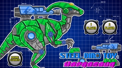 機械組み立てハドロサウルス：恐竜——ツイン知育玩具/組み立てるパズルの小さいゲームのおすすめ画像1