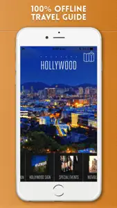 Hollywood Travel Guide and Offline City Map screenshot #1 for iPhone