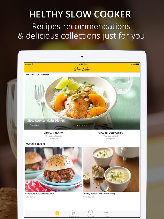 ‎Healthy Slow Cooker Recipes | cook and learn guide Screenshot