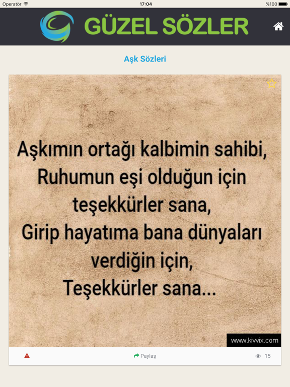 Screenshot #6 pour Güzel Sözler