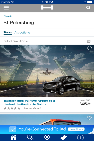 Saint Petersburg Hotels + Compare and Booking Hotel for Tonight with map and travel tour screenshot 2