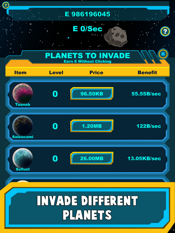 Galaxy Tycoon - Epic Big Space Oil Battle Frontier
