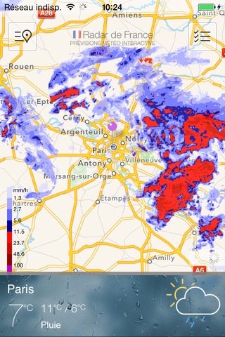 Radar de France screenshot 2