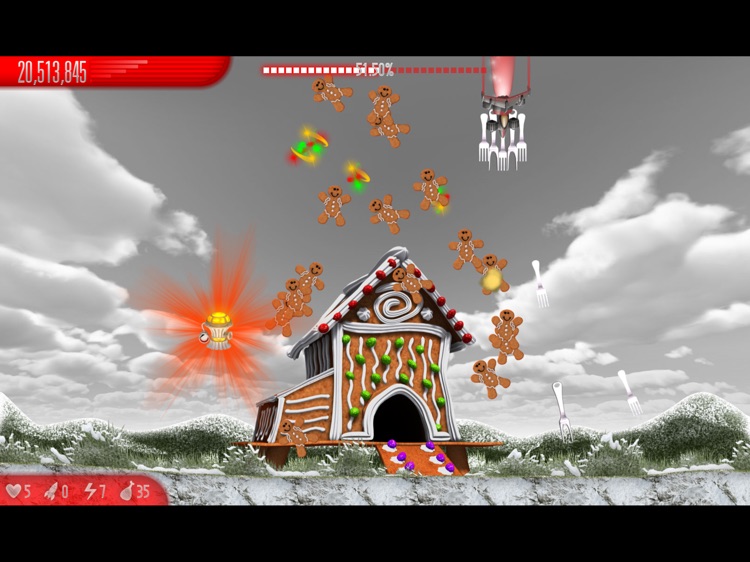 Chicken Invaders 5 Xmas HD screenshot-4