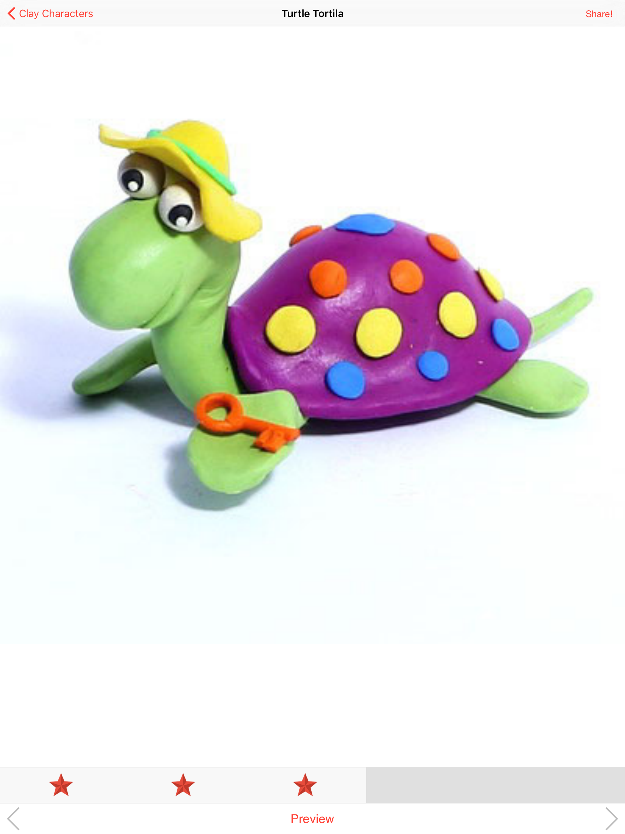 Clay Characters for Kids HD