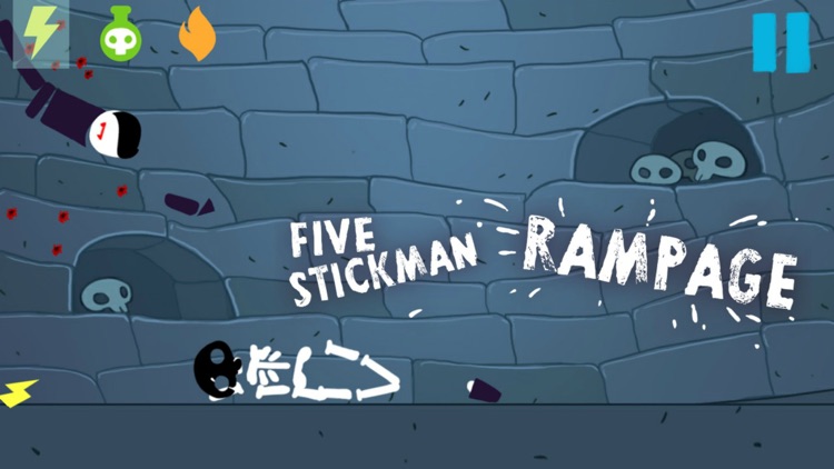 Five Stickman Rampage Pro