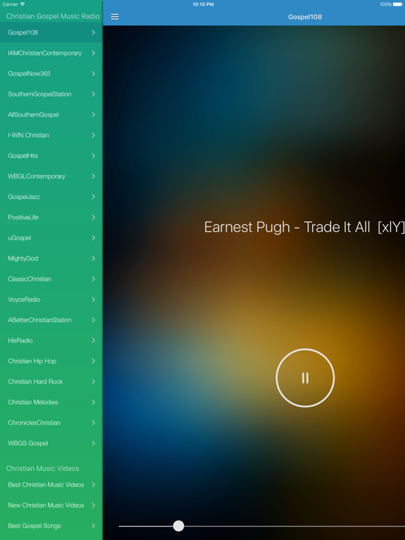 Screenshot #5 pour Christian Gospel Music Free - Worship Songs, Radio & Music Videos