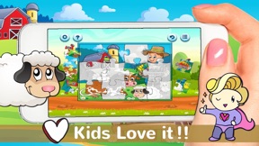 Farm Animals Jigsaw Puzzles Free For Babies & Kids screenshot