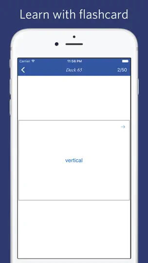 Screenshot von Oxford Vocabulary 3000 - Quiz, Flashcard auf dem iPhone 5