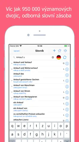 Game screenshot Německo-český slovník XXL apk
