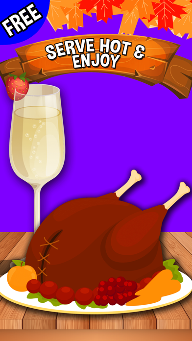 Screenshot #2 pour Turkey - Thanksgiving Baby Chef Girls & Teens