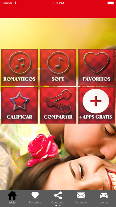 Screenshot #2 pour Música Romántica Soft Baladas de Amor