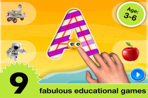 Letter quiz • Alphabet School & ABC Games 4 Kidsのおすすめ画像2