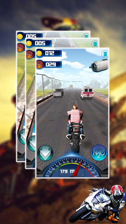 Traffic Moto Road Highway Riders - Road Racer