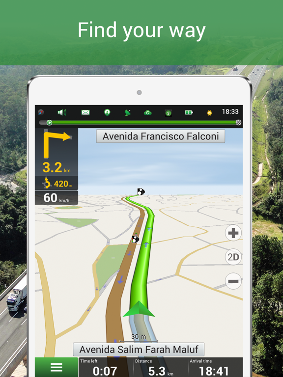 Screenshot #4 pour Navitel Navigator Brasil - navegação GPS, mapas