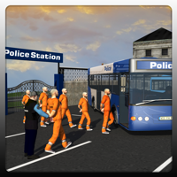 Police Prison Bus Driver Job 3D Drive Coach and Transport Criminals to City Jail