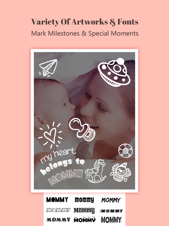 Baby Memory Pro - Pregnancy & Baby Milestone Photoのおすすめ画像3
