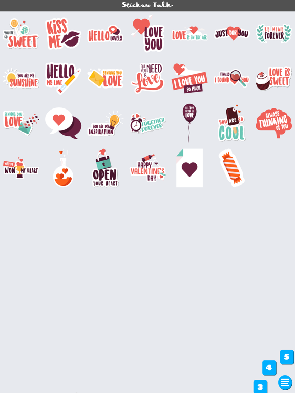 Sticker Talk: Funny Pun Stamps iPad screenshot