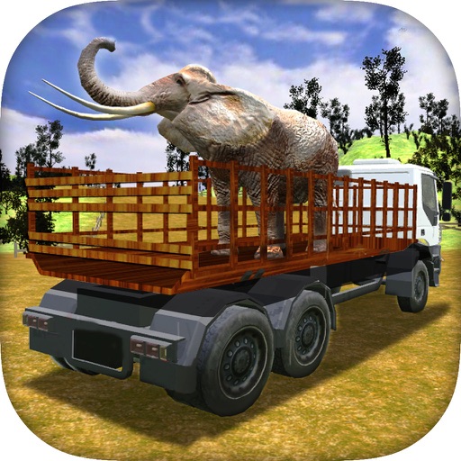 Elephant Transporter Truck Driver Simulator Icon