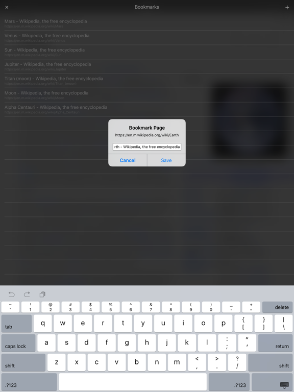 Screenshot #6 pour Outil de lecture et navigateur mobile - Wiki Pro