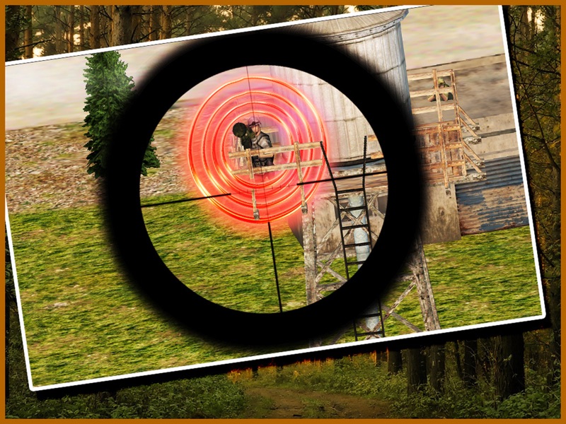 Airborne Sniper Shooter : Hunt Down terrorists from Heli screenshot 8