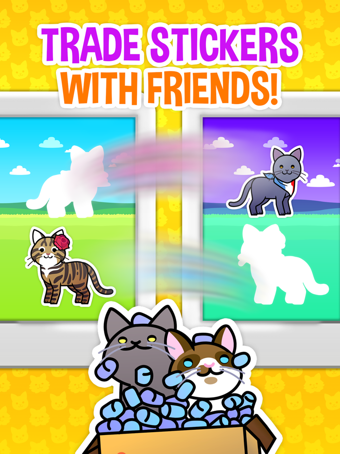 My Cat Album - Virtual Pet Sticker Book Game