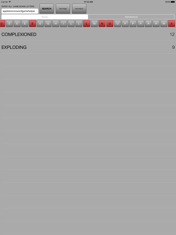 Screenshot #5 pour Lexicon - Word Game and Puzzle Helper