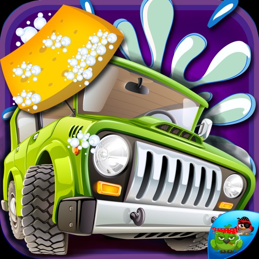 Car Wash-Free Car Salon & design game for kids icon