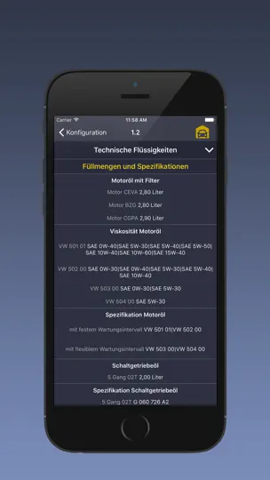 Screenshot von TechApp Für Skoda auf dem iPhone 5