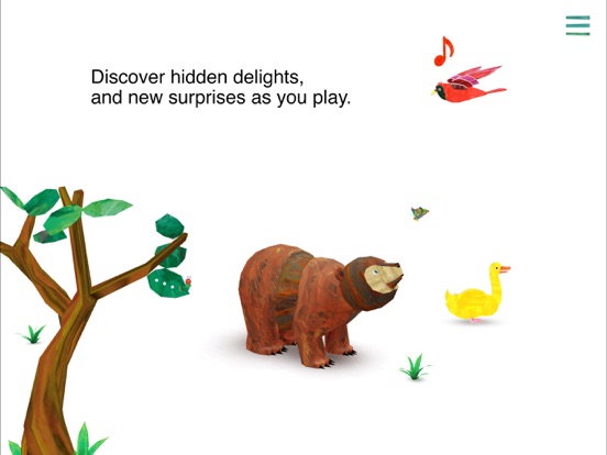 Eric Carle’s Brown Bear Animal Parade iPad app afbeelding 4