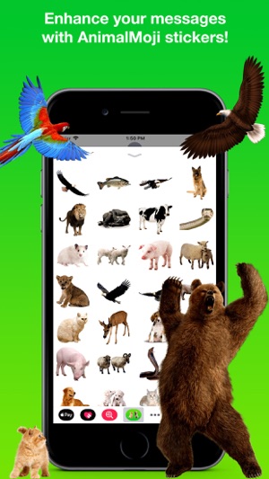 AnimalMoji Stickers(圖1)-速報App