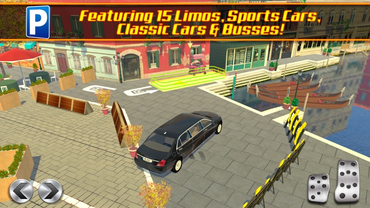 Limo Driving School a Valet Driver License Test Parking Simulator