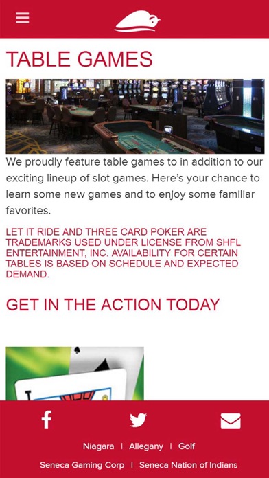 Screenshot #3 pour Seneca Buffalo Creek Casino