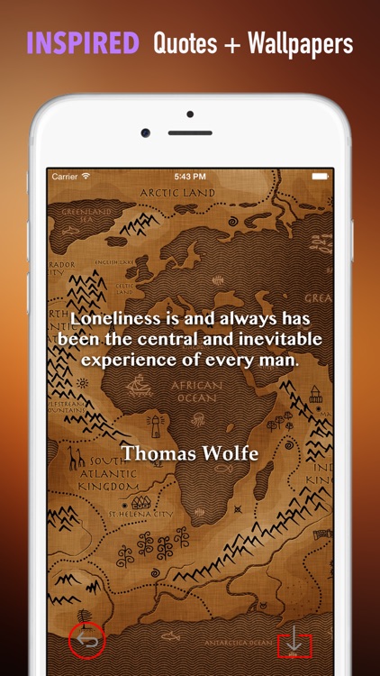 World Wallpapers HD: Quotes Backgrounds with Art Pictures screenshot-4