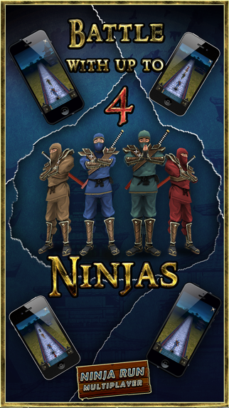 Screenshot #2 pour Ninja Run Multijoueur Course 3D Racing