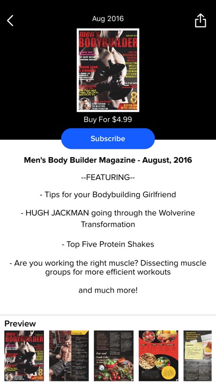 Men’s Bodybuilder Mag