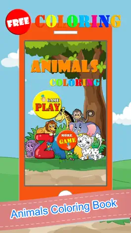 Game screenshot Книга Малышей И Раскраски Животных Игры Для Детей apk