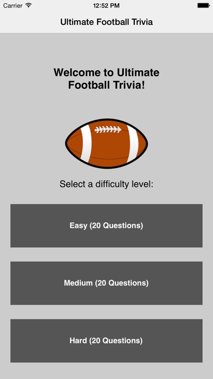 Ultimate Football Trivia