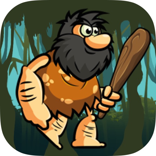 The Caveman Runner - Stone age Dinosaur for croods iOS App