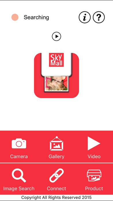 Screenshot #1 pour SkyMall Mobile Photo Printer
