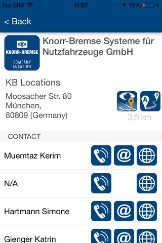 Knorr-Bremse CVS Service Locator screenshot 4