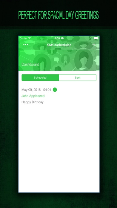 Screenshot #2 pour Schedule Sms Text Messages