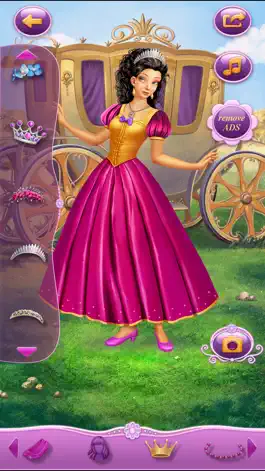 Game screenshot Dress Up Princess Cinderella apk