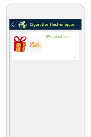 Boutique de cigarettes électroniques screenshot 2