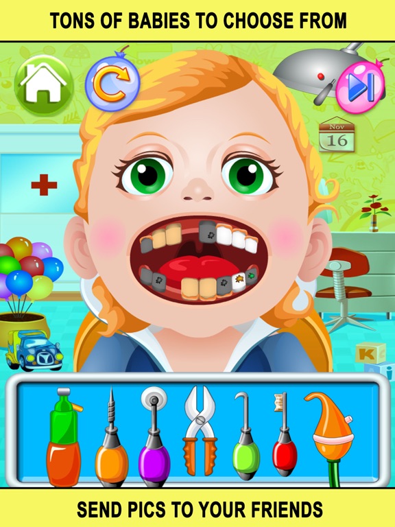 Screenshot #5 pour Baby Doctor Dentist Salon Games for Kids Free