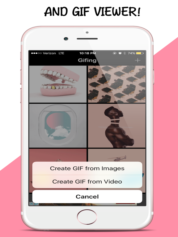 Screenshot #5 pour GIFing - Ultimate Animated GIF & GIPHY Maker