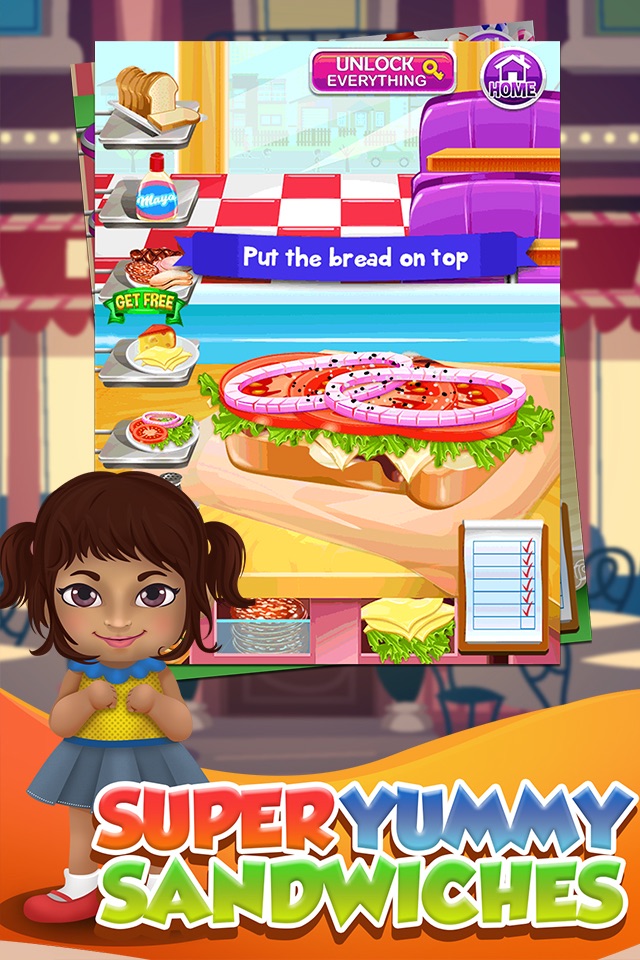 Food Maker Cooking Games for Kids Free screenshot 3