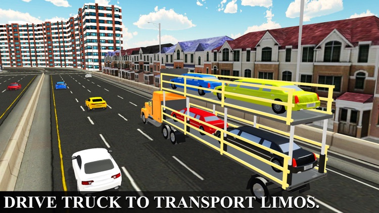Limo Transporter Truck Simulator - Transport cars